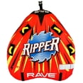 thumbnail image 1 of RAVE Sports 02918-RV-SMU Ripper 2 Rider Nylon Inflatable Towable Float, Red, 1 of 9
