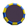 thumbnail image 1 of RAVE Sports Bongo 20ft Inflatable Water Bouncer Platform, Blue & Yellow, 1 of 7