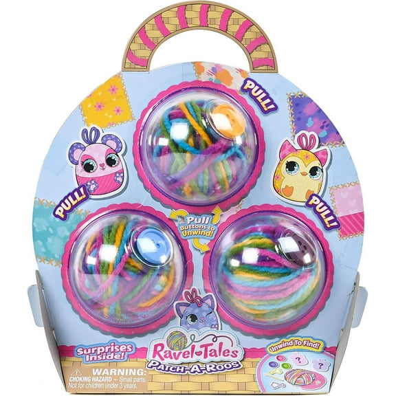RAVEL TALES PATCH-A-ROOS; 3-PAC