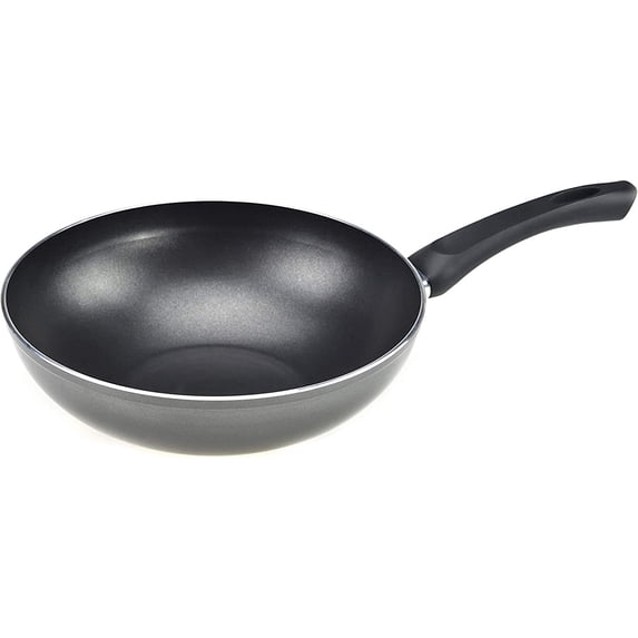 RAVELLI Italia Linea 85 Non Stick Induction Wok Stir Fry Pan, 11 Inch
