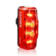 RAVEMEN TR150 Bike Rear Light, 280  Visible Bicycle Light with Brake Detection, Auto on off Feature
