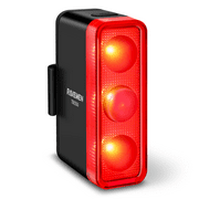 RAVEMEN TR350 Bike Tail Light, 350 Lumens Rear Bike Light with Brake Sensor Auto On Off for Night and Daytime Riding