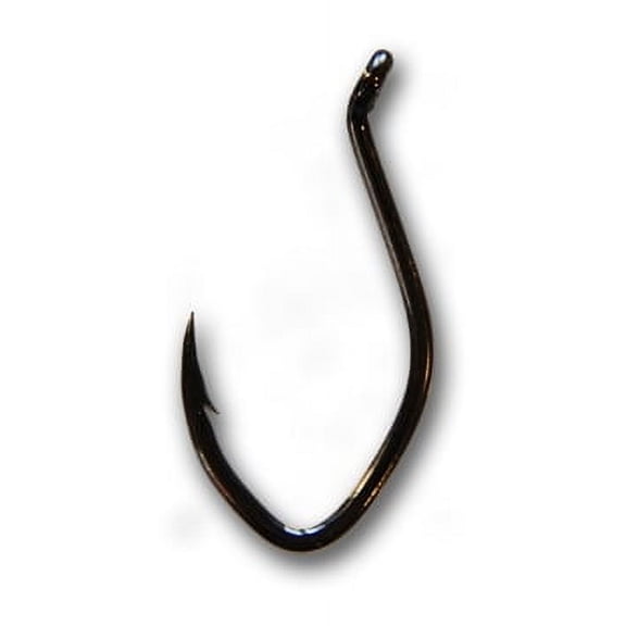 RAVEN FISHING HOOKS-  SICKLE, BLACK NICKEL NO.10, 10/PACK
