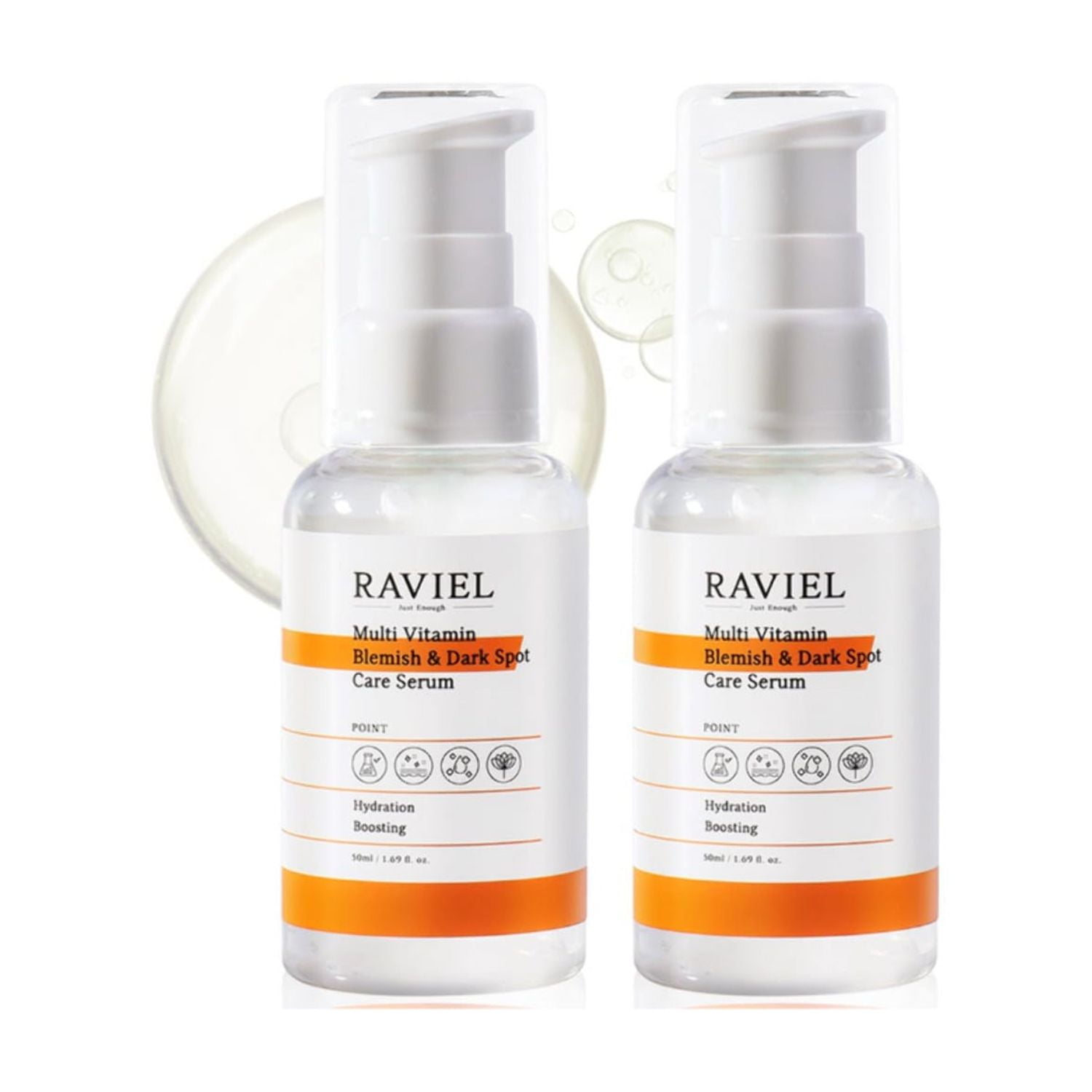 RAVIEL Multi Vitamin Dark Spot  Blemish Care Serum 50ml X 2ea
