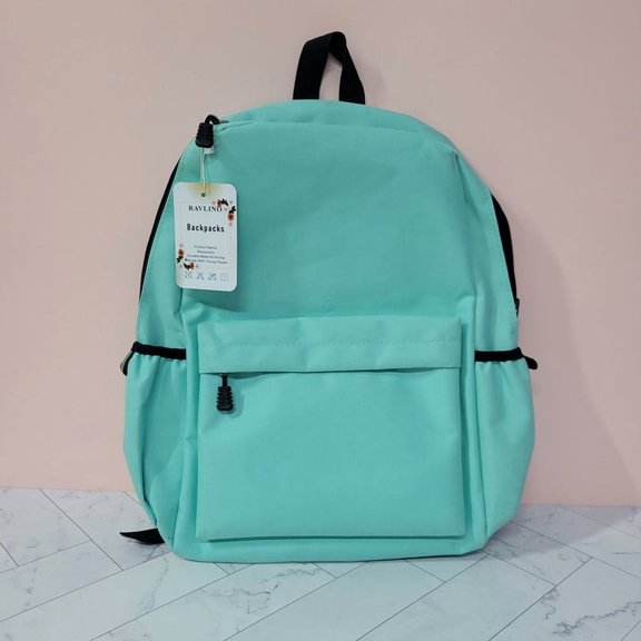 RAVLINO Backpacks, Casual Water Resistant Daypack, Simple Backpack for Students Travel Daily Outdoor Use