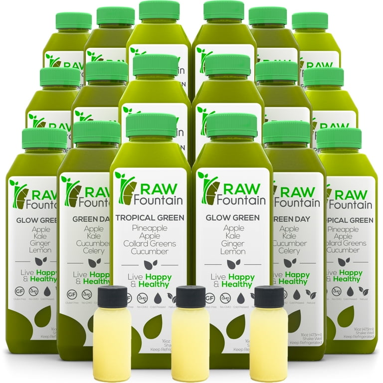 3 Day Juice Cleanse, Cold Pressed Juices