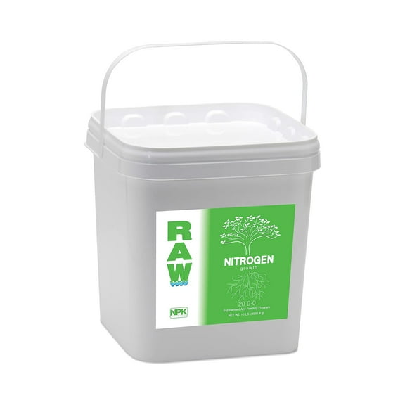 NPK Industries RAW Nitrogen Growth Supplement for Hydroponics, 10 Pounds
