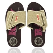 RAW Pocket Sandals with Zipper Storage Pouch
