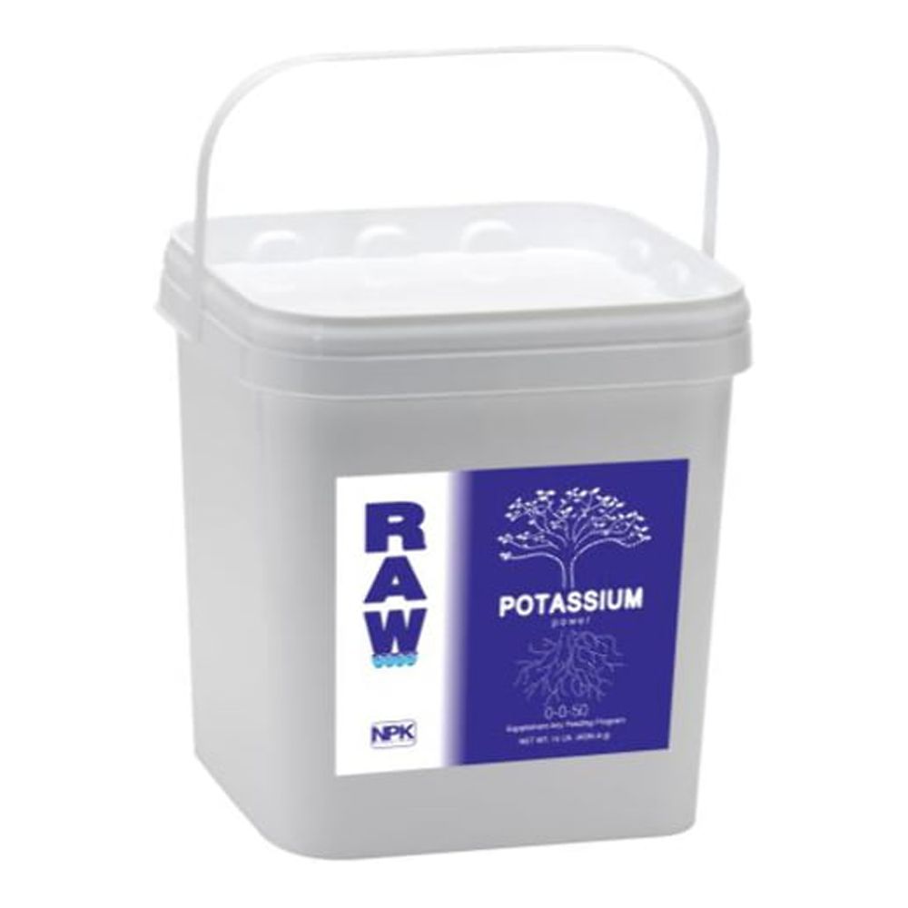 RAW Potassium Health Element for Plant Growth, Increase fruiting and