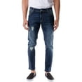 thumbnail image 1 of RAW X Mens RawX Contrast Neon Stitch Flex Jeans, Indigo, 50X32, 1 of 7