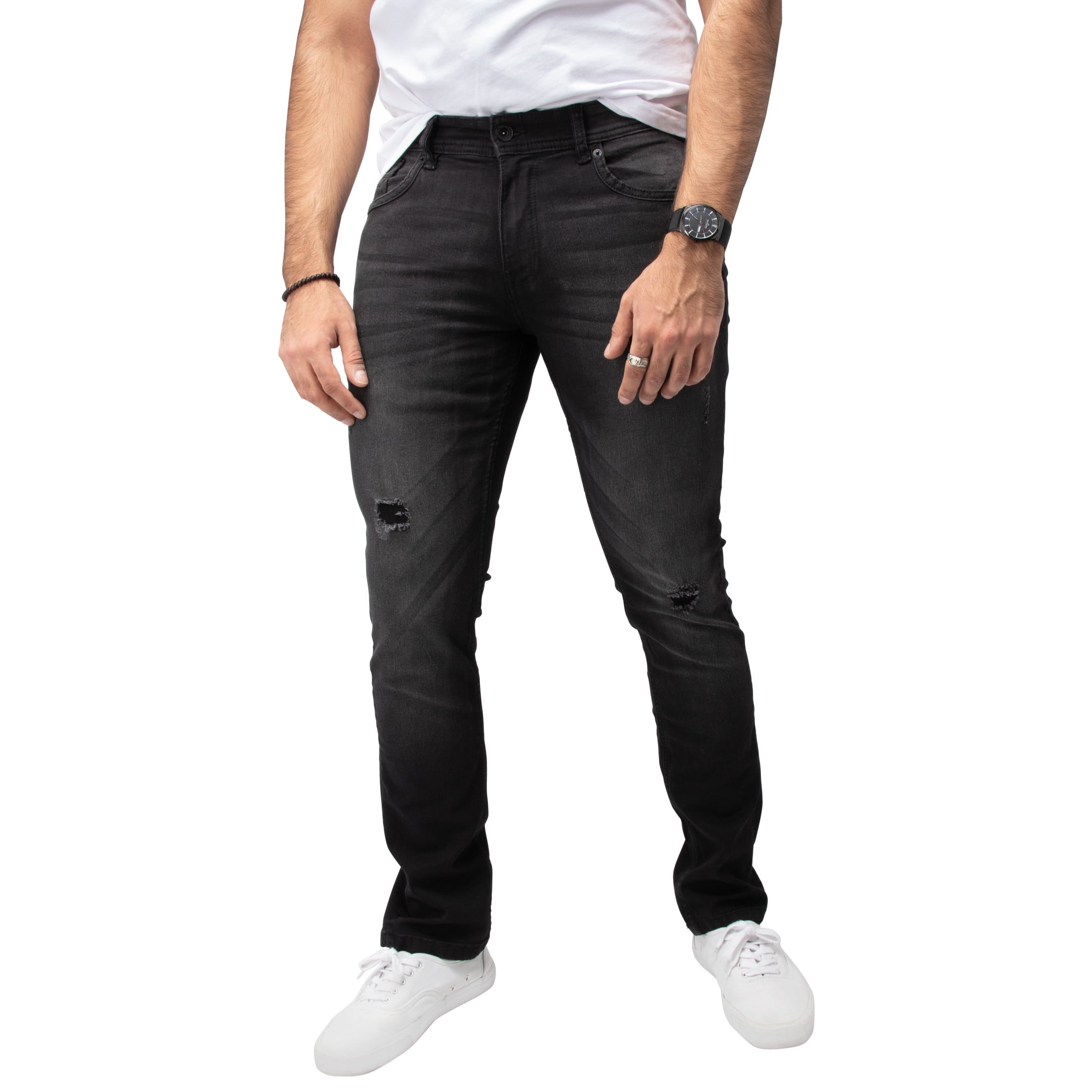 【MODERNIF】Stitch non-fade raw denim pants RAW DENIM JAPANESE BOOTCUT FIT BLUE – NO/FAITH STUDIOS