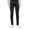 thumbnail image 1 of RAW X Mens Stretch Moto Jeans, Jet Black, 52X32, 1 of 5