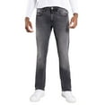 thumbnail image 1 of RAW X Men's Slim Fit Rip And Repair Jeans Neon Trims, Black Wash, 38X32, 1 of 7