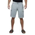 thumbnail image 1 of RAW X Mens Belted 12.5" Inseam Knee Length Cargo Shorts, Slate Grey, 42, 1 of 7