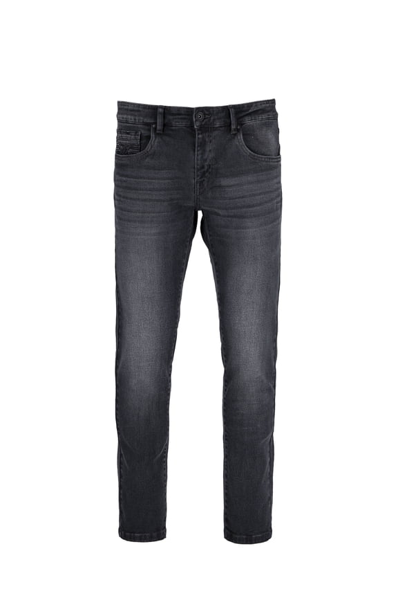 Mens Slim Fit Saddle Stitch Jeans Pants Casual Super Stretch Straight Leg Cotton Super Comfy Jean