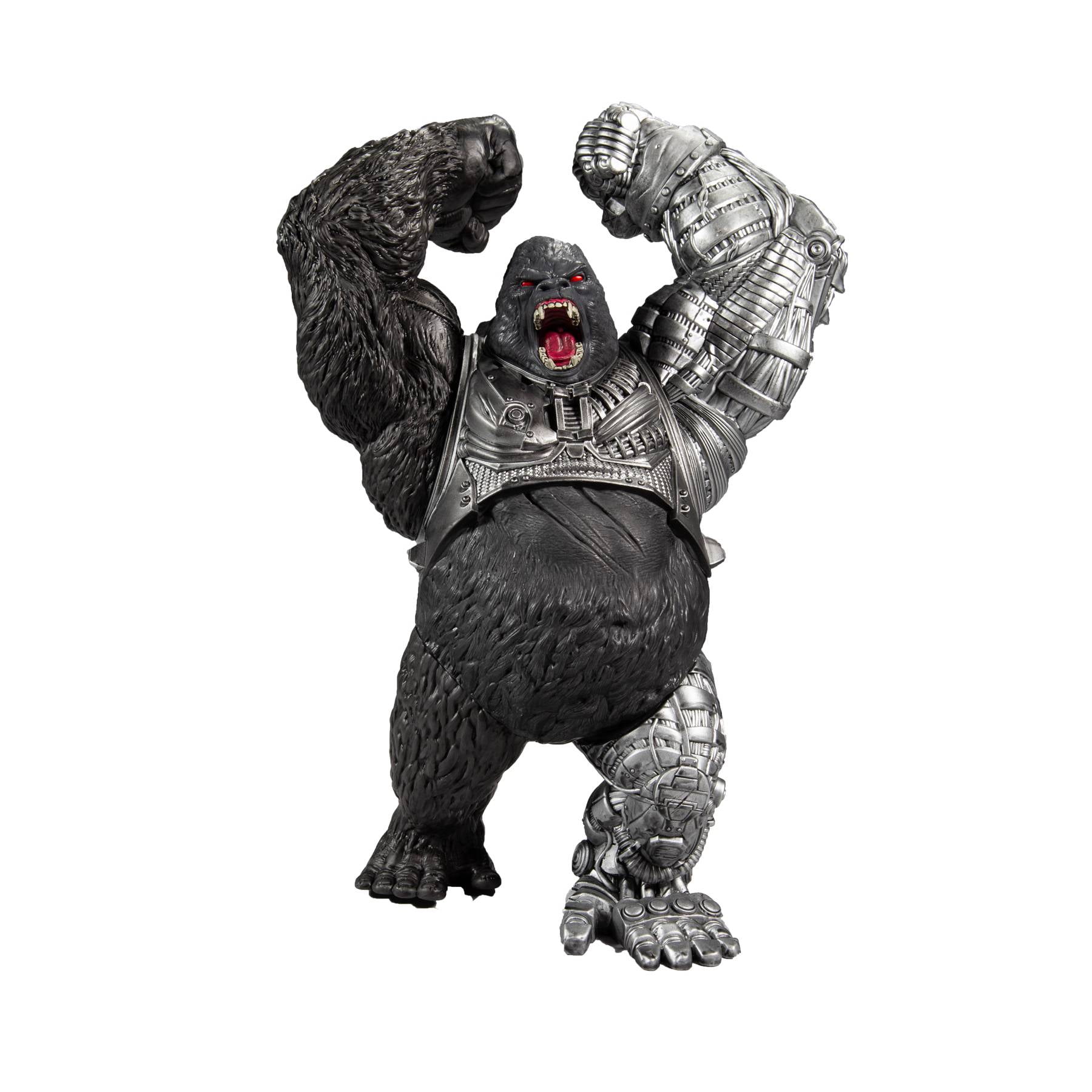 マクファーレントイズ CY-GOR RAW 10 RAW10 CY-GOR Cyborg Gorilla Action Figure in Black - Walmart.com