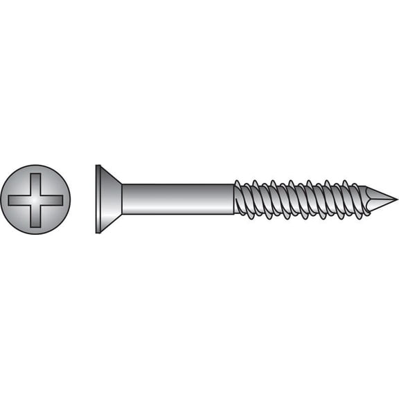 Hillman Drill Bit Tapcon Style - 1/4x2-1/4  Professional & DIY Use, Standard Battery Platform