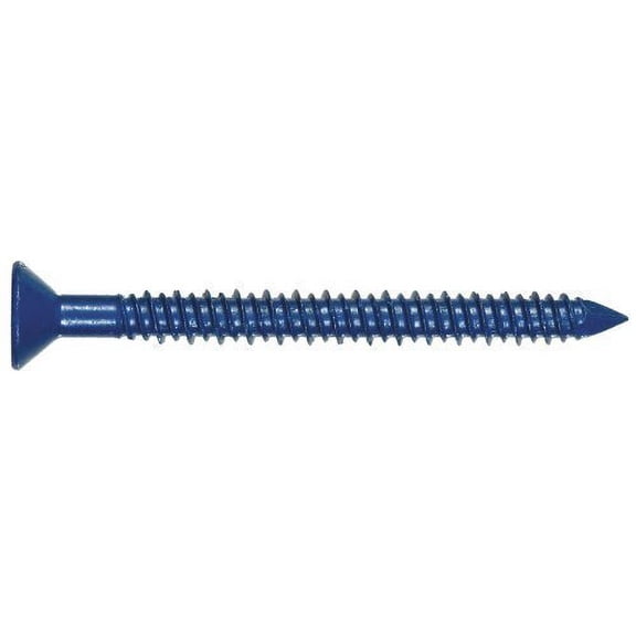 Hillman Masonry Fastener Tapr 3/16 Tap - Universal Fit - 2.5 In Construction & DIY Use, Standard Hardware Spec