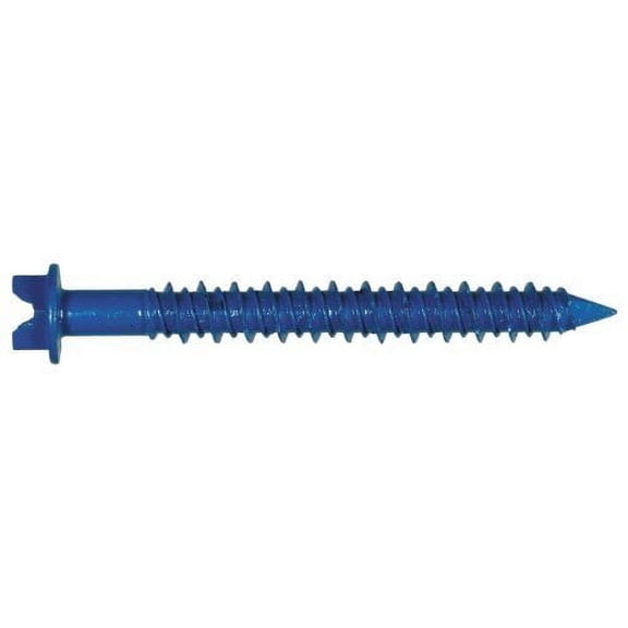 Hillman Rawl Tapper Needle Tap Head Tapper Fastener - 1/4" X 2-1/4" Construction & DIY Use, Standard Hardware Spec
