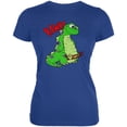 thumbnail image 1 of RAWR I Love You Dinosaur Juniors Soft T Shirt Royal X-LG, 1 of 1