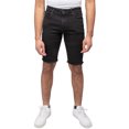 thumbnail image 1 of RAW X Men's Distressed Denim Shorts, Jet Black, 30, 1 of 7
