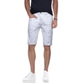 thumbnail image 1 of RAWX Men's Denim Shorts, Washed Ripped Distressed Destroyed Cut Off Slim Fit Jeans Short for Men (Cut Off Heavy Rips - White Size 38), 1 of 6