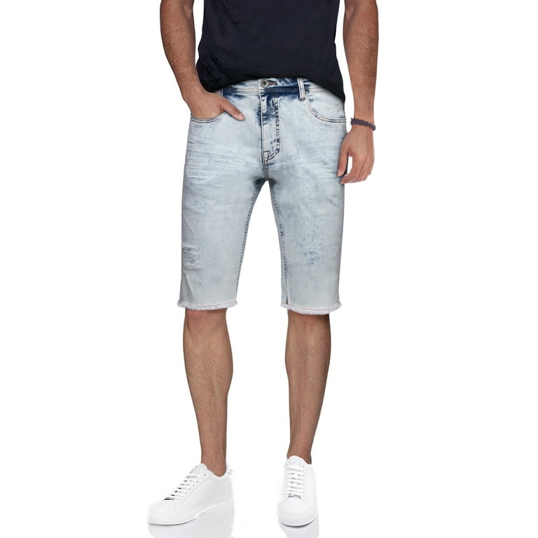 Mens denim shorts 40 waist clearance