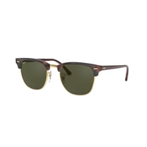 RAY-BAN RB4416 NEW CLUBMASTER Square-Round Shape Sunglasses Polished ...