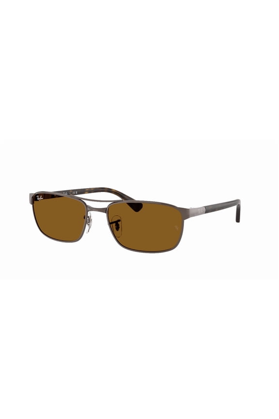 RB3778 RB3778 Square-Round Shape Sunglasses Copper Frame | Brown Lens 57mm