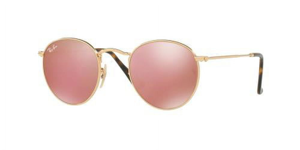 RAY BAN Sunglasses RB3447N 001/Z2 Shiny Gold 47MM - Walmart.com