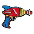 thumbnail image 1 of RAY GUN - Embroidered Iron On PATCH, Exclusive Matt Stewart Original Artwork, 3.5", 1 of 1