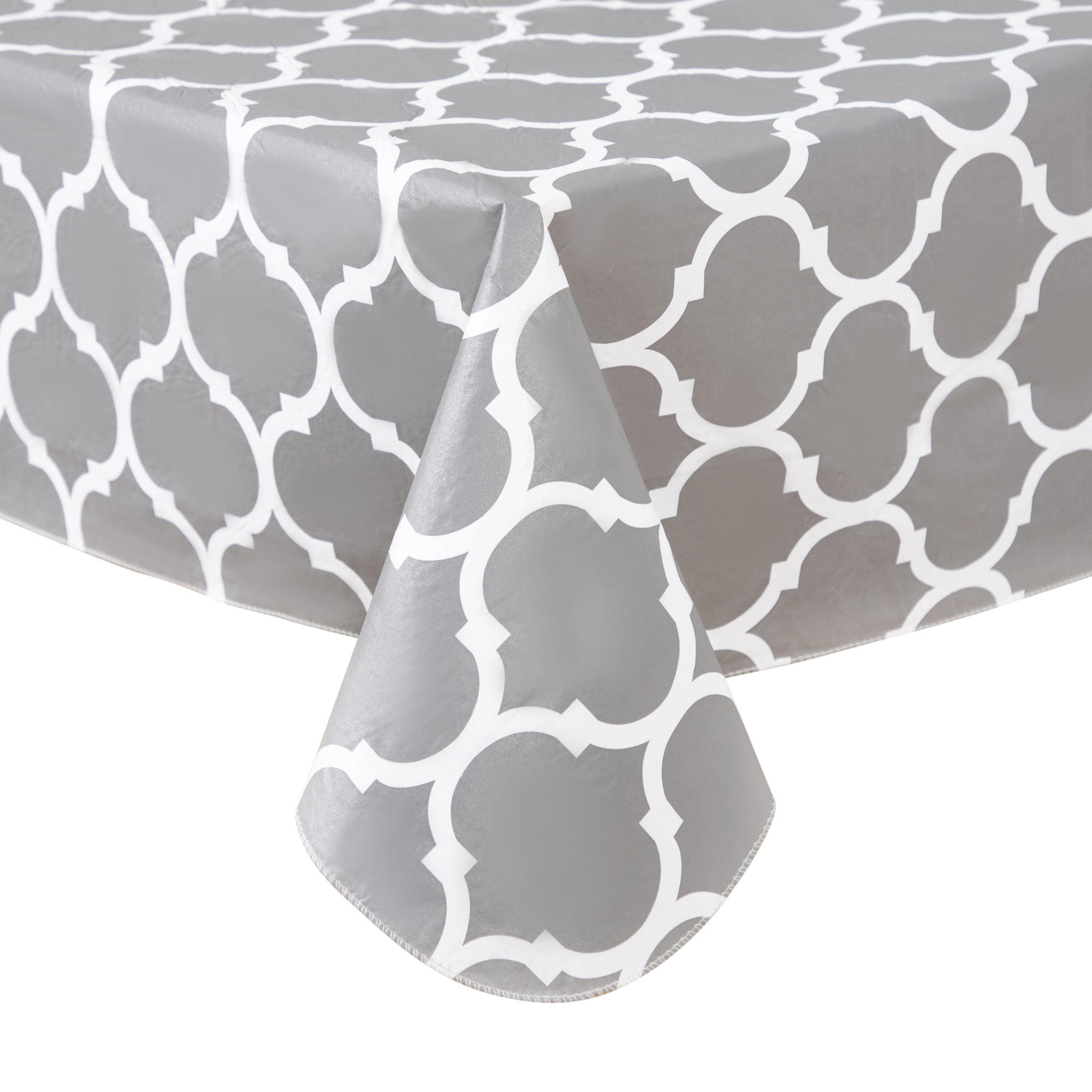 RAY STAR Christmas Rectangle Tablecloth 52x70 inch Waterproof Holiday Decoration Tablecloth Xmas Plastic SpillProof Table Cover