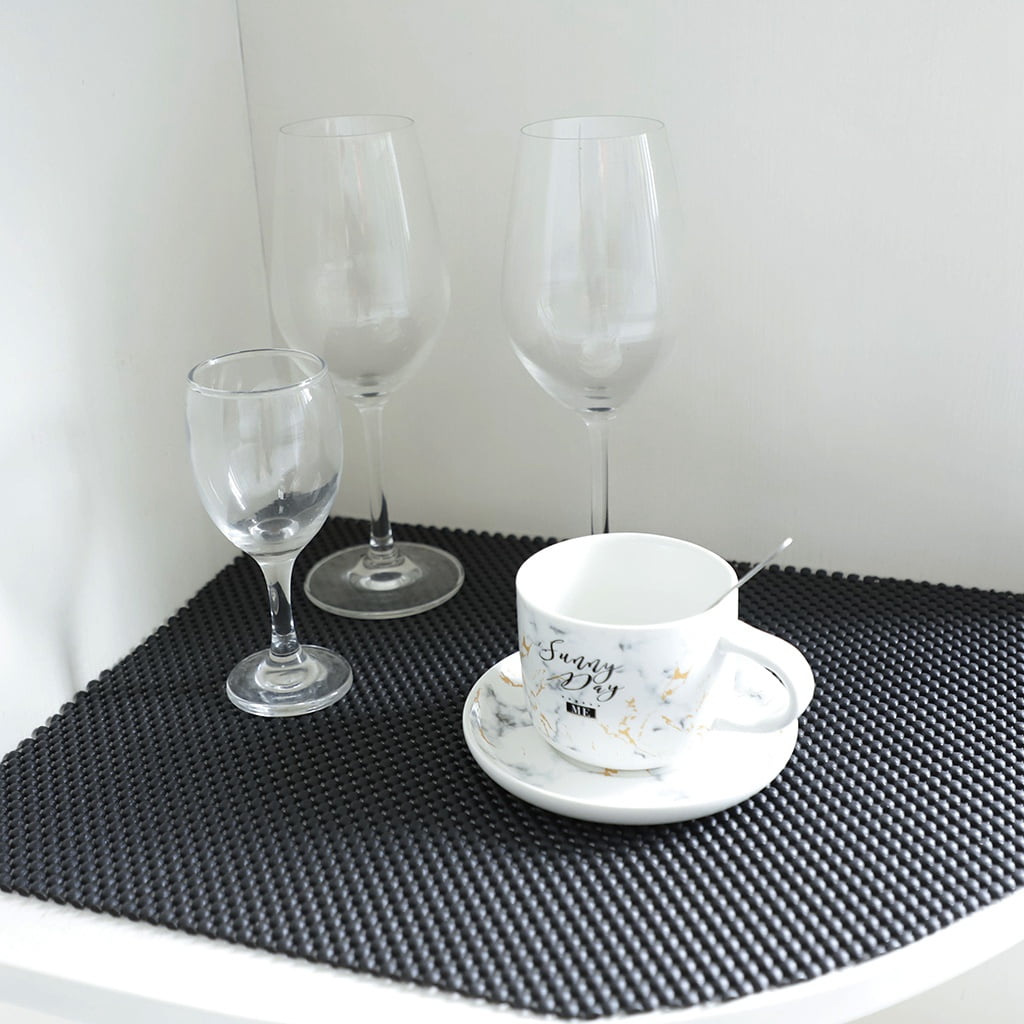 Shelf Liner, Cabinet Liner, Non Adhesive Kitchen Plastic Drawer Liner, Non Slip Shelf Liners For Kitchen Cabinets, Pantry, Shelves, Under Sink, Washable Refrigerator Liners(Clear, 20 X 240 Inch