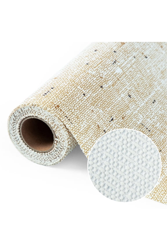 Shelf Liner, 12INx10FT Cabinet Liner, Anti-Slip Non Adhesive Drawer Liner