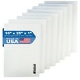 thumbnail image 1 of RAYAIR SUPPLY 16x25 Replacement Filter Pads Compatible with Tappan EAC-1 Air Cleaner 16x25 Refills (4 Pack) WHITE, 1 of 5