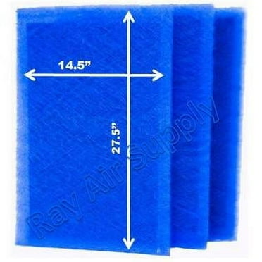 RAYAIR SUPPLY 16x30 Replacement Filter Pads Compatible with Air Ranger Air Cleaner 16x30 Refills (3 Pack)