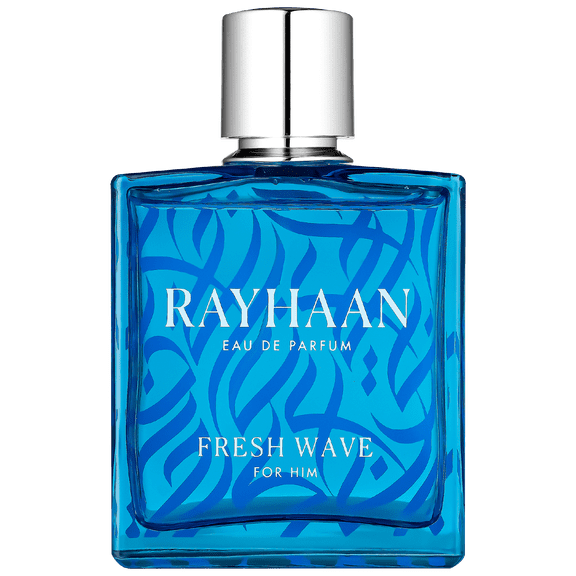 RAYHAAN Fresh Wave Eau De Parfum Spray for Men, 3.4 oz / 100ml