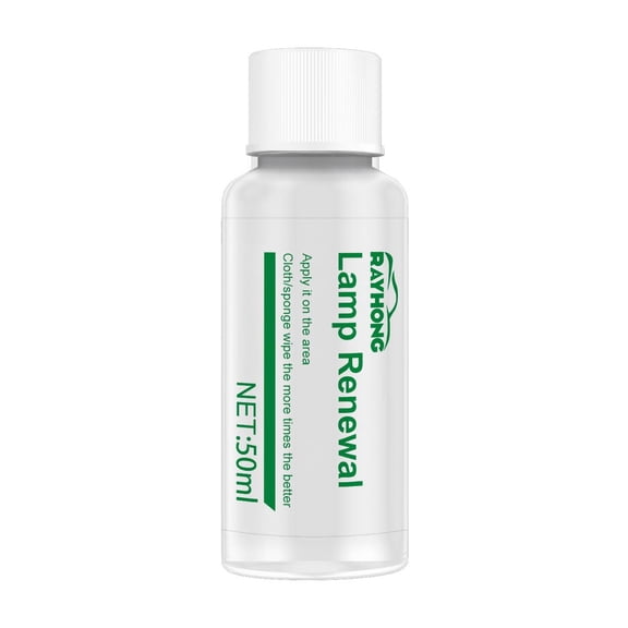 RAYHONG 50ml Car Headlight Restorer - Fixes Yellowing/Blurring/Scratches, Simple 3-Step Use, Suitable for All Vehicle Headlights