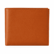 RAYMONS OVERSEAS-Mens Genuine Leather Bi-Fold Wallet | Slim Wallet with Card Slots & Cash Compartment | Tan