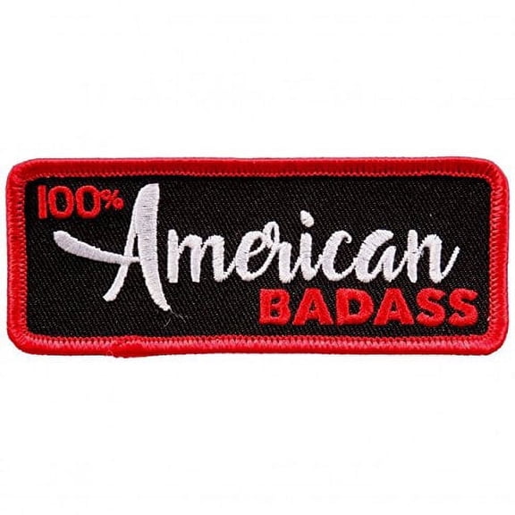 RAYON PATCH, High Thread Embroidered Iron-On / Saw-On, Heat Sealed Backing Rayon PATCH