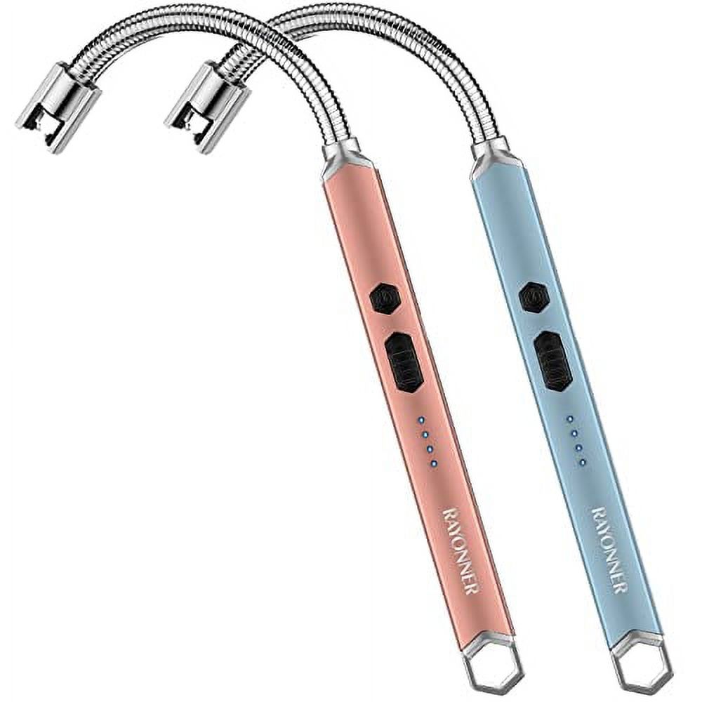 RAYONNER Lighter Electric Candle Lighter Rechargeable USB Lighter Long