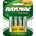 thumbnail image 1 of RAYOVAC AA 4-Pack RECHARGEABLE Batteries, LD715-4OP GENE, 1 of 4