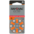 thumbnail image 1 of RAYOVAC EXTRA HEARING AID BATTERIES SIZE 13 NEW pack 60 pcs, 1 of 7