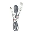 thumbnail image 1 of RAYOVAC Indoor Extension Cord, Braided, Gray and White, 6 Ft., FL-121-6, 1 of 5