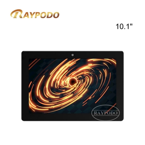 RAYPODO 10 Inch wall mount poe tablet with Black color