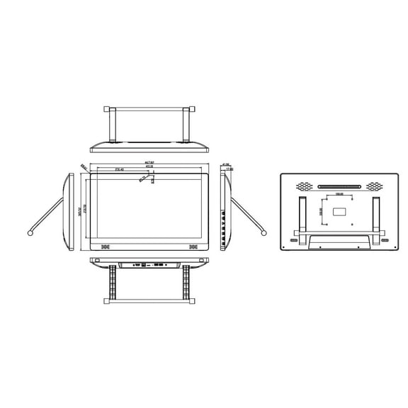 RAYPODO RPD-HD1780T Interactive display solutions Employee engagement displays Digital marketing trends rk3566 Android 11 17 inch tablet 17 inch tablets