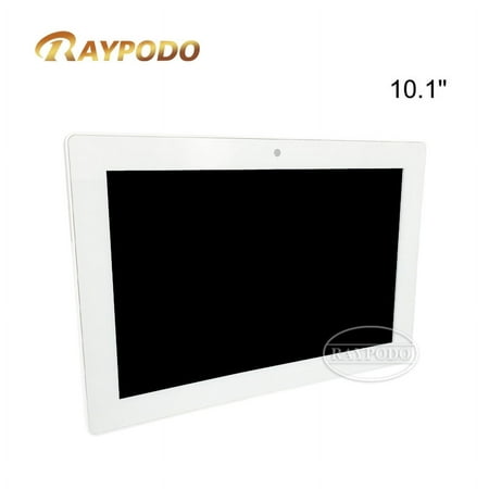 RAYPODO Wall Mount 10.1-inch RK3568Touchscreen Tablet with RJ45 PoE function for Smart Home Wall Mounted Visual Doorphone wall mounted touch screen wall tablet