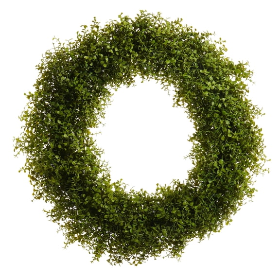 RAZ Imports 24" Green Sedum Succulent Spring Wreath