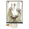 thumbnail image 1 of RAZ Imports Distressed Holy Family 6.25 x 4 Acrylic Plug In LED Night Light, Brown, 1 of 9