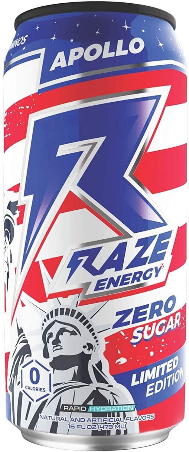 RAZE ENERGY 12/16oz - APOLLO - Walmart.com